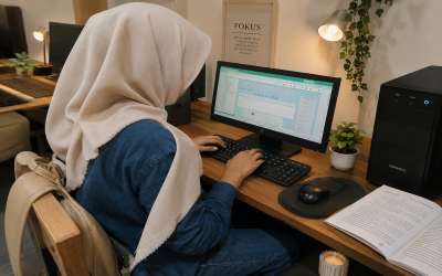 Demi Cita-Cita Menjadi ASN! Kak Aiza Sandi R dari Srumbung Mulai Belajar Microsoft Office di LKP Go Smart