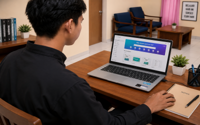 Habib Lanjut Belajar Canva! Setelah Menguasai Microsoft Excel, Kini Saatnya Membangun Presentasi yang Menarik