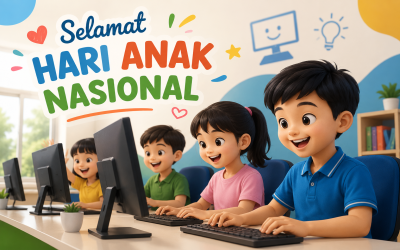 Selamat Hari Anak Nasional 2026! LKP Go Smart Ajak Anak Indonesia Melek Teknologi Sejak Dini